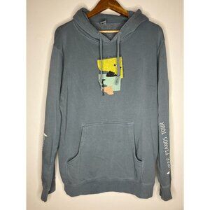 Andrew McMahon The Three Pianos Tour Men's Medium Blue Sweatshirt Hoodie